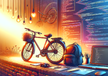 image fore an article about the story fo creating bike.ma which is a classified website for selling and buying bicycles